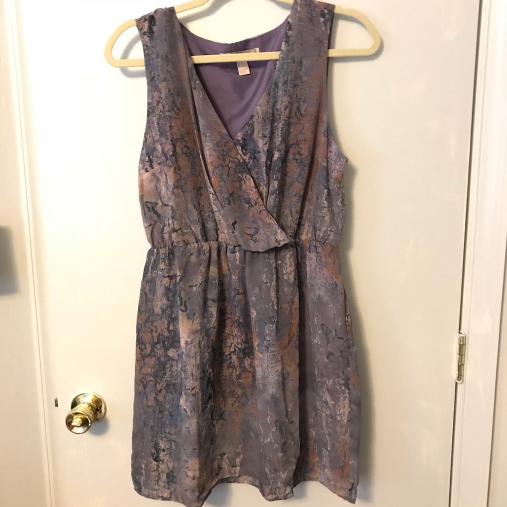 Snake print dress